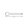 ROUND STIRRING SPOON