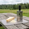 GRATER WITH REMOVABLE HANDLE, FOUR-SIDED
