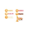 DISPOSABLE DECORATING BAG, WITH 6 NOZZLES