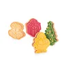 COOKIE CUTTER WITH STAMP, CHRISTMAS
