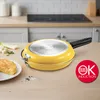 DOUBLE-SIDED FRYING PAN FOR INDUCTION