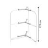PLATE SERVING RACK