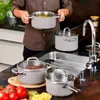 BATTERIA DI PENTOLE, TAUPE