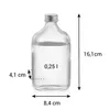 FLAT GLASS BOTTLE