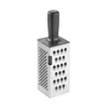 GRATER WITH REMOVABLE HANDLE, FOUR-SIDED