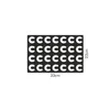 COOKIE CUTTING SHEET FOR CRESCENT-SHAPED ROLLS
