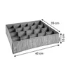 CLOSET ORGANISER BOX FOR SOCKS AND UNDERWEAR, 20 compartments