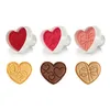 COOKIE CUTTERS WITH STAMP, HEARTS