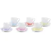 ESPRESSO CUP WITH SAUCER, Pastels