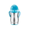 CHILDREN'S VACUUM FLASK WITH DRINKING STRAW
