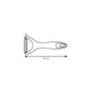 PEELER WITH LATERAL BLADE