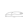 CURVED PEELING KNIFE