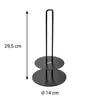 PAPER TOWEL HOLDER, WITH PRESSING DISC