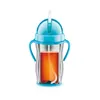 CHILDREN'S VACUUM FLASK WITH DRINKING STRAW