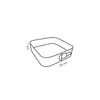 SQUARE SPRINGFORM TART PAN