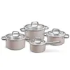 BATTERIA DI PENTOLE, TAUPE