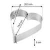 ANELLO REGOLABILE PER TORTE A CUORE