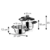 SET PENTOLE A PRESSIONE 4+6 L