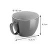 TAZZA MAXI JUMBO BICOLORE