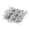 PAN FOR 9 MINI BUNDT CAKES
