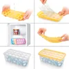 ICE MOULD WITH CONTAINER, CUBES