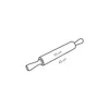WOODEN ROLLIN PIN