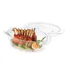 OVAL ROASTER WITH LID