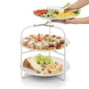PLATE SERVING RACK