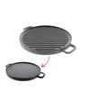 CAST-IRON DOUBLE-SIDED GRILLING PAN