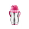 CHILDREN'S VACUUM FLASK WITH DRINKING STRAW