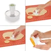 COOKIE CUTTERS WITH STAMP, DINOSAURS