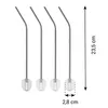 STAINLESS STEEL STRAWS WITH FILTER, WITH CLEANING BRUSH