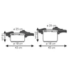 SET PENTOLE A PRESSIONE 4+6 L
