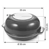 ROUND CERAMIC BREAD PAN