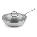 WOK CON COPERCHIO