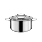DEEP POT WITH COVER 24 CM 