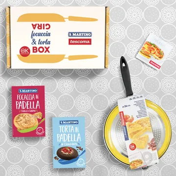 GIRABOX - GIRA FOCACCIA E TORTA BOX, set 3 pezzi