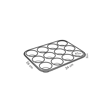STAMPO 12 MUFFIN