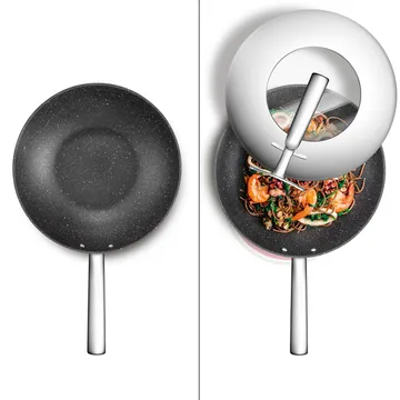 WOK WITH COVER
