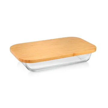 GLASS BAKING DISH WITH COVER