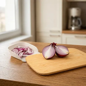SCOOP FOR CHOPPING BOARDS