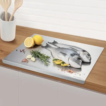 STAINLESS STEEL PAD FOR FOOD PREPARATION