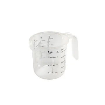 MEASURING VESSEL WITH SPOUT