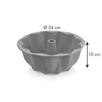 TALL BUNDT PAN, ROSETTE