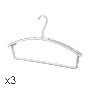 CLOTHES HANGERS WITH BAR FOR TROUSERS