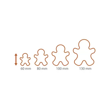 DOUBLE-SIDED COOKIE CUTTERS, FIGURE