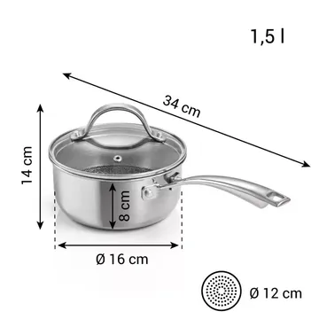 SAUCEPAN WITH COVER
