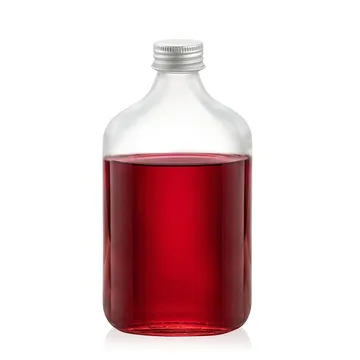 FLAT GLASS BOTTLE