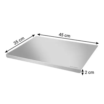 STAINLESS STEEL PAD FOR FOOD PREPARATION