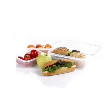 SET 3 CONTAINERS, RECTANGULAR